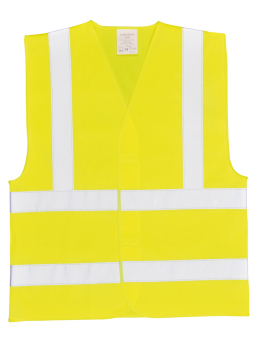 Hi Vis D/Band Waistcoat (L)