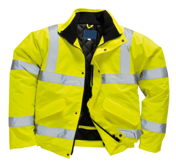 Hi - Vis Bomber Jacket (S) Hi - Vis Bomber Jacket (S)