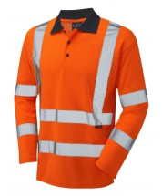 Orange Hi-Vis Polo Shirt (XL) GO/RT