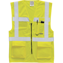 Hi-Vis Executive Waistcoat (L) Hi-Vis Executive Waistcoat (L)