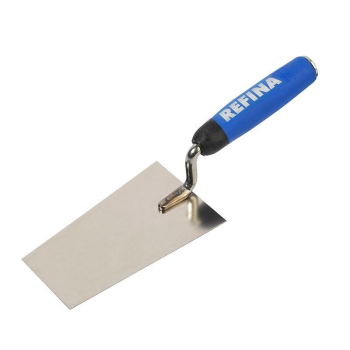 Refina Stainless Steel Square End Trowel 5Inch Refina Stainless Steel Square End Trowel 5Inch
