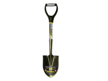 Roughneck Micro Shovel Round Point (27inch) Handle