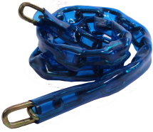 1.5m Blue Sleeved Security Chain