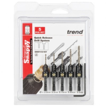 Trend Snappy 5 Piece Countersink Set Trend Snappy 5 Piece Countersink Set