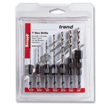 Trend Snappy 7 Piece Metric Drill Set 1-7mm Trend Snappy 7 Piece Metric Drill Set 1-7mm