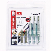 Trend Snappy Drill Bit Guide Set 5 Piece Trend Snappy Drill Bit Guide Set 5 Piece