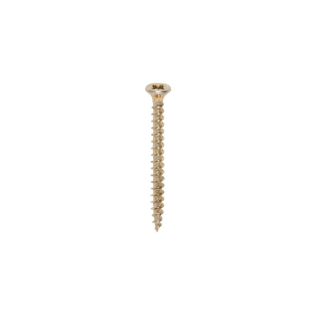 3.5x40 Solo Yellow Chipboard Screws (Box 200) 3.5x40 Solo Yellow Chipboard Screws (Box 200)