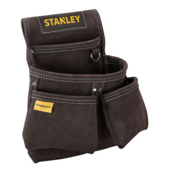 Stanley Leather Double Nail Pocket Pouch