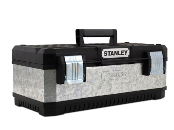 Stanley Galvanised Metal Tool Box 23Inch