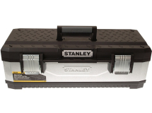 Stanley Galvanised Metal Tool Box 26inch