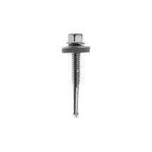 5.5 x 65mm St/St Heavy Section c/w Washer Hex Head  (Box 100) 5.5 x 65mm St/St Heavy Section c/w Washer Hex Head  (Box 100)