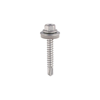 5.5 x 32mm Hex Light Tek Screw c/w 16mm Washer (Box 250) 5.5 x 32mm Hex Light Tek Screw c/w 16mm Washer (Box 250)