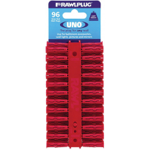 Rawl UNO Plug Red (3.5-5mm) (Box 96)