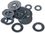 M8 Flat Washer BZP Form A (Box 100)