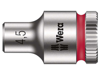 Wera Zyklop 1/4Inch Drive Socket 4.5mm Wera Zyklop 1/4Inch Drive Socket 4.5mm