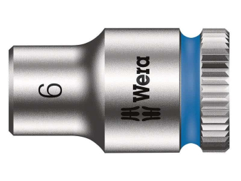 Wera Zyklop 1/4Inch Drive Socket 6mm Wera Zyklop 1/4Inch Drive Socket 6mm