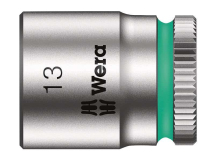 Wera Zyklop 1/4inch Drive Socket 13mm Wera Zyklop 1/4inch Drive Socket 13mm