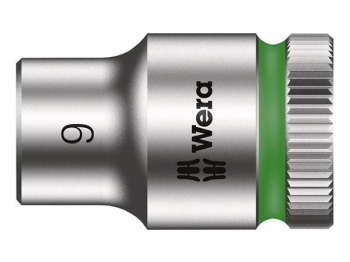 Wera Zyklop 3/8Inch Drive Socket 9mm Wera Zyklop 3/8Inch Drive Socket 9mm