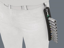 Wera Belt A 1/4inch Deep Socket Set on Belt 9Pce Wera Belt A 1/4inch Deep Socket Set on Belt 9Pce