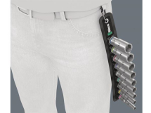 Wera Belt B 3/8inch Deep Socket Set on Belt 9Pce Wera Belt B 3/8inch Deep Socket Set on Belt 9Pce