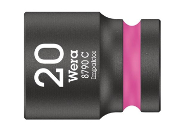 Wera 8790 C Impact Socket 1/2Inch Drive 20mm Wera 8790 C Impact Socket 1/2Inch Drive 20mm