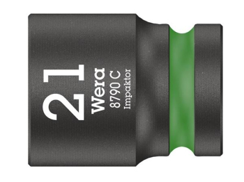 Wera 8790 C Impact Socket 1/2Inch Drive 21mm Wera 8790 C Impact Socket 1/2Inch Drive 21mm