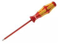 Wera Kraftform Plus 160i VDE Insulated Screwdriver Slotted Wera Kraftform Plus 160i VDE Insulated Screwdriver Slotted