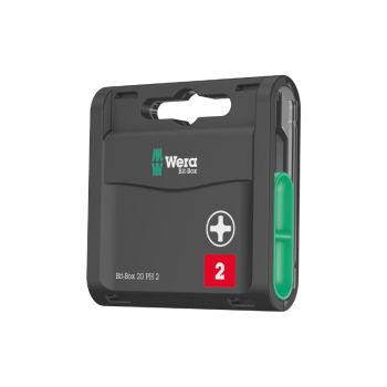 Wera 25mm PH2 Bit Box (Box 20) Wera 25mm PH2 Bit Box (Box 20)