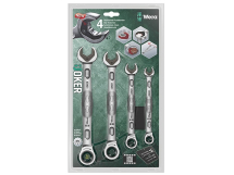 Wera Joker Combi Ratchet Spanner Set 4 Piece Metric Wera Joker Combi Ratchet Spanner Set 4 Piece Metric