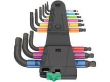 Wera 9Pce Stubby Multicolour Hex-Plus Hexagon Key Set