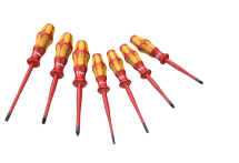Wera Kraftform VDE Kompact Slimline Screwdriver Set of 7 Wera Kraftform VDE Kompact Slimline Screwdriver Set of 7